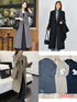 Ladies Formal Long Trench Blazer